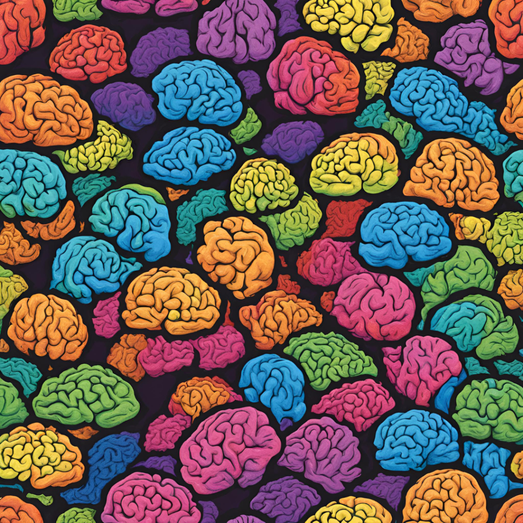 Rainbow-Colored Brains